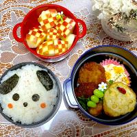 2023.9.26はポチャッコの簡単弁当💕